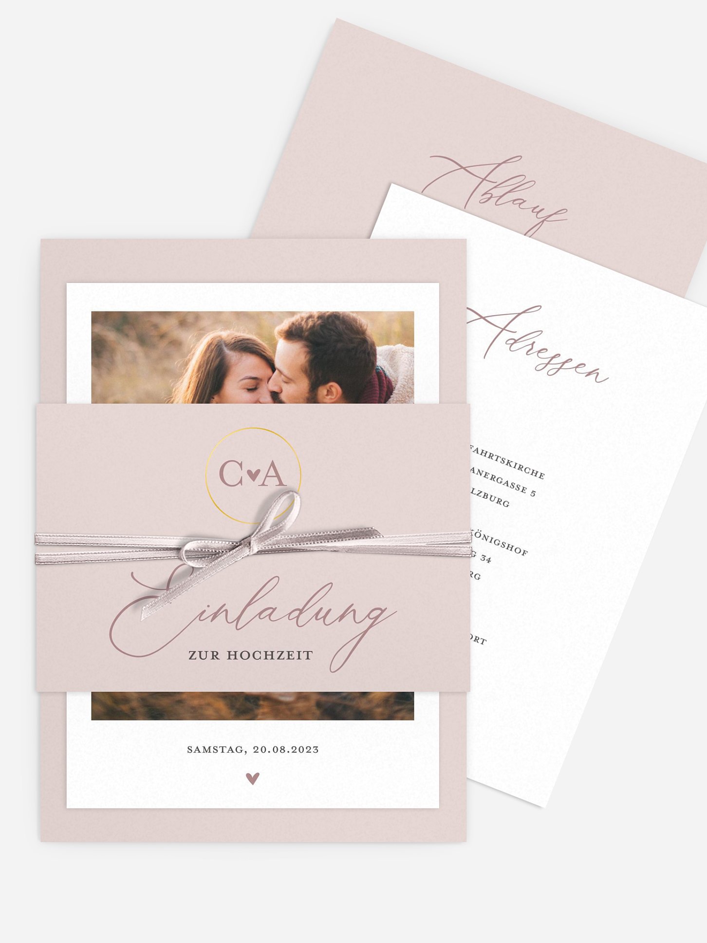 Hochzeitseinladung Young Love