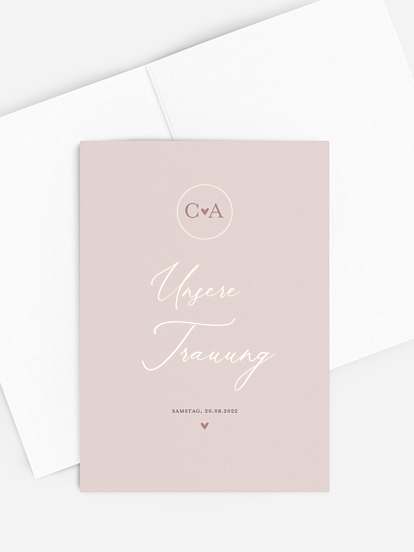 Kirchenheft Hochzeit Young Love