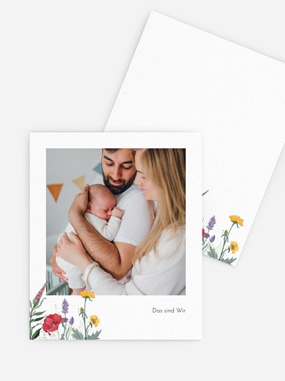 Retro Fotos Ostern Wildflowers