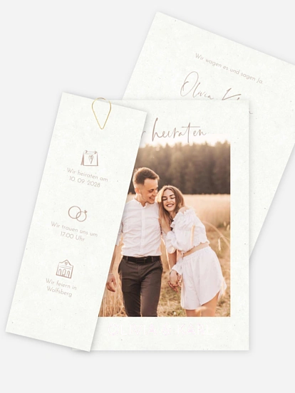 Hochzeitseinladung Lovely Doodles