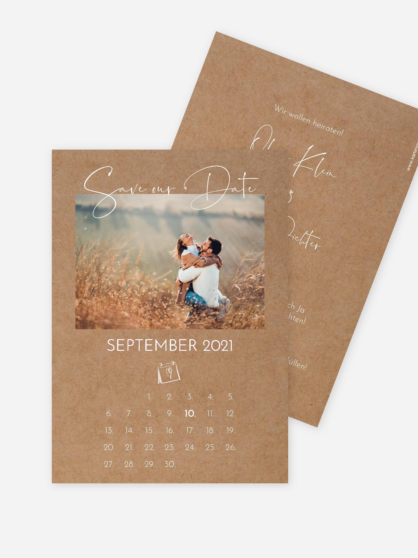 Save-the-Date Karte Lovely Doodles