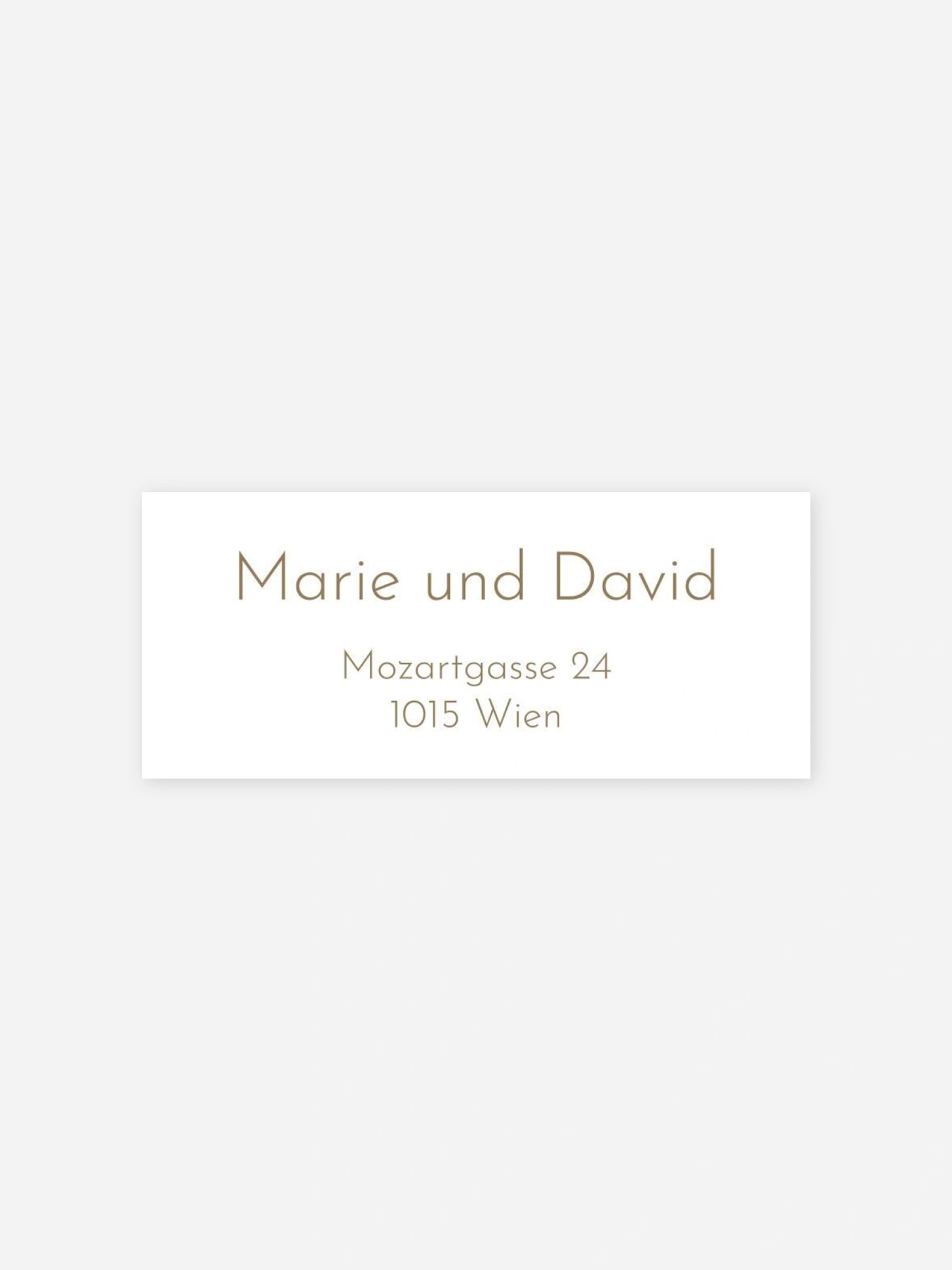 Absenderaufkleber Hochzeit Symbols of Love