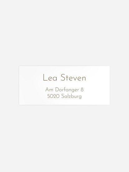 Absenderaufkleber Konfirmation und Kommunion Symbols of Love