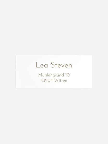 Absenderaufkleber Konfirmation und Kommunion Symbols of Love