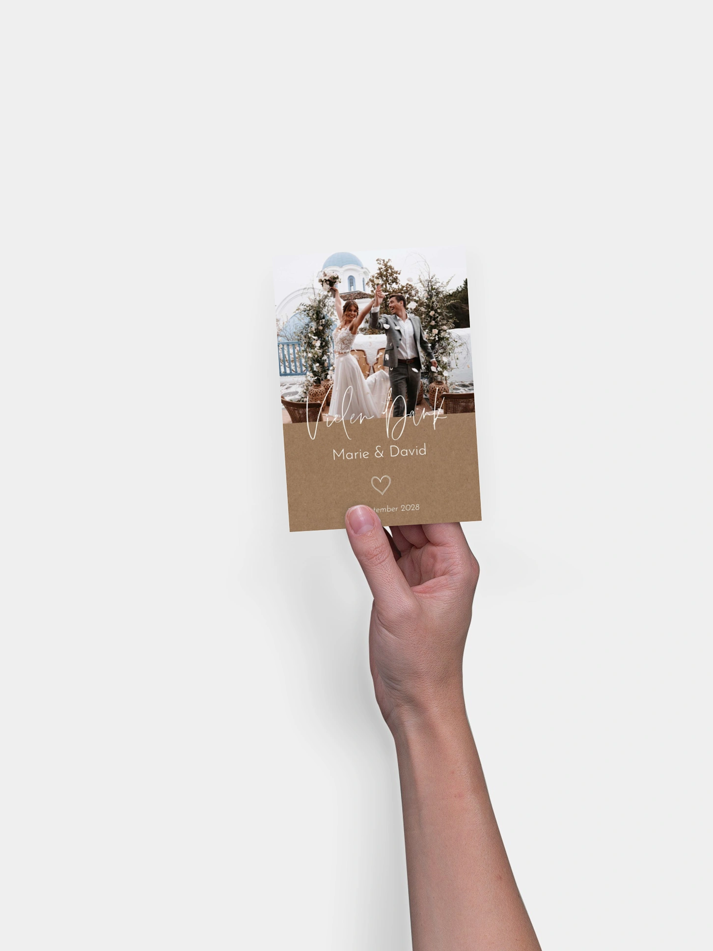 Dankeskarte Hochzeit Symbols of Love