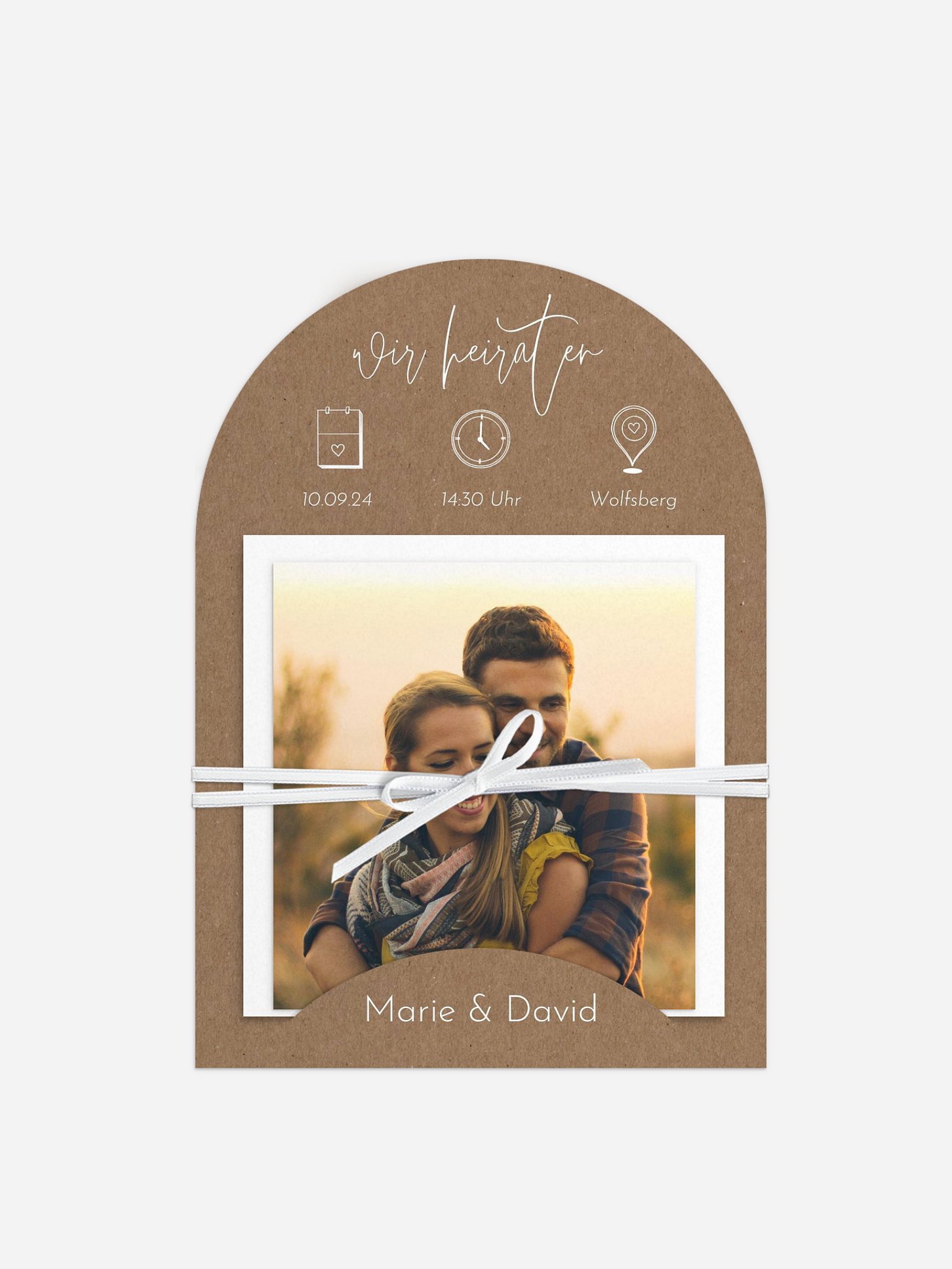 Hochzeitseinladung Symbols of Love