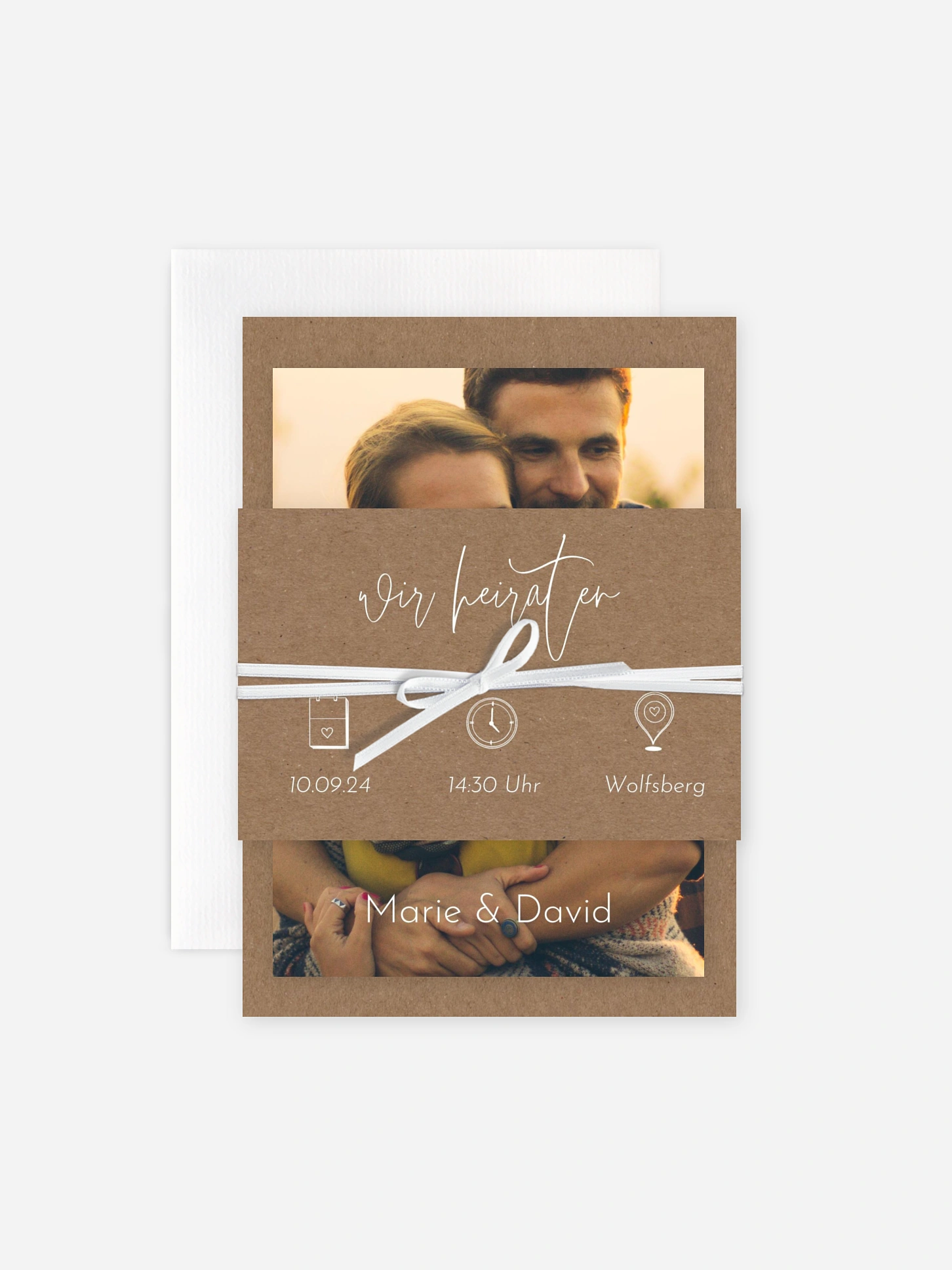 Hochzeitseinladung Symbols of Love