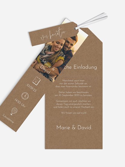 Hochzeitseinladung Symbols of Love