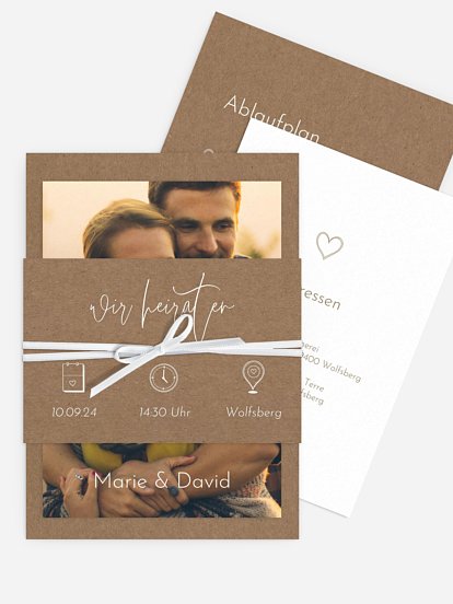 Hochzeitseinladung Symbols of Love