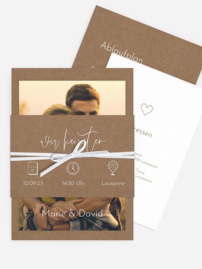 Hochzeitseinladung Symbols of Love