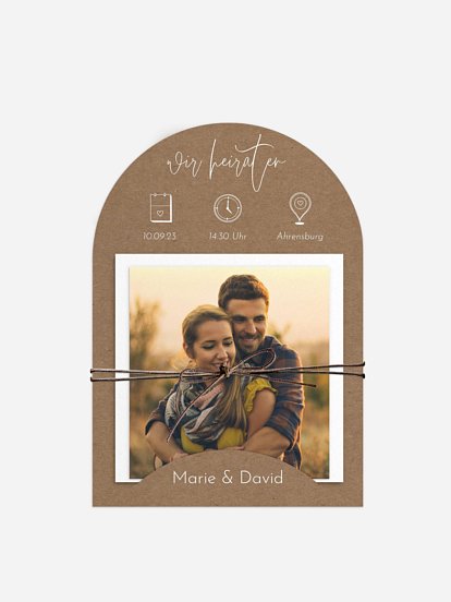 Hochzeitseinladung Symbols of Love