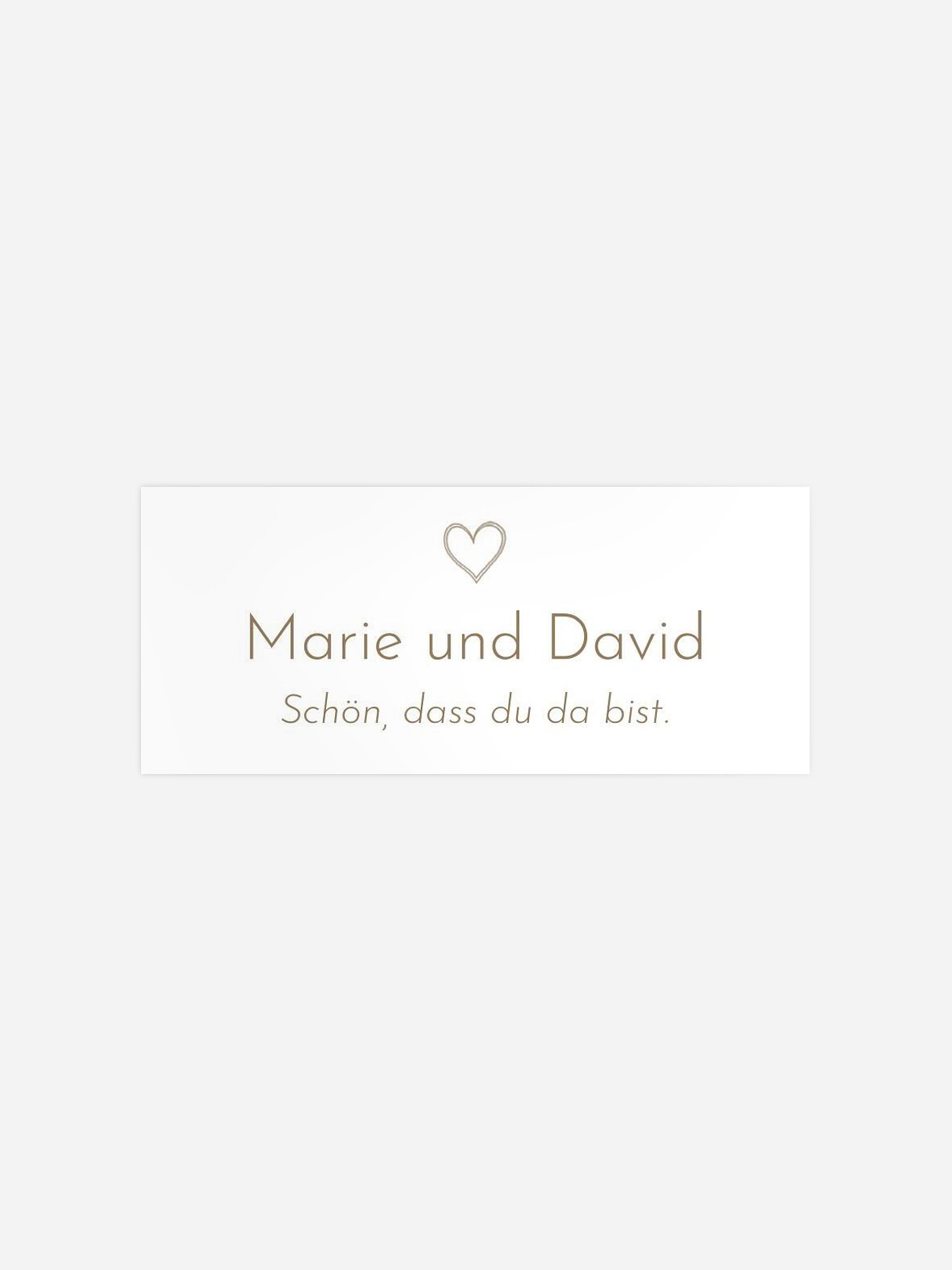Geschenkaufkleber Hochzeit Symbols of Love