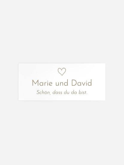 Geschenkaufkleber Hochzeit Symbols of Love