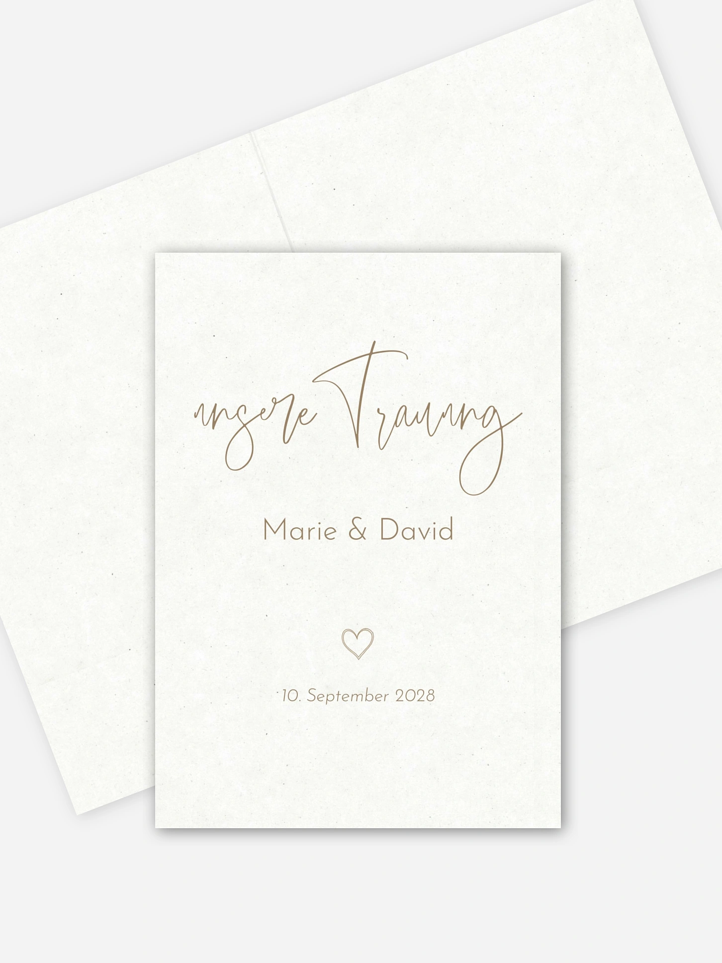 Kirchenheft Hochzeit Symbols of Love