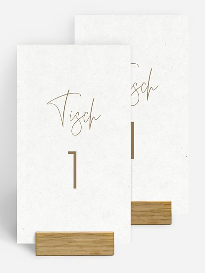 Tischnummer Symbols of Love