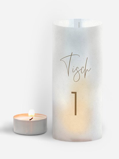 Tischnummer Symbols of Love