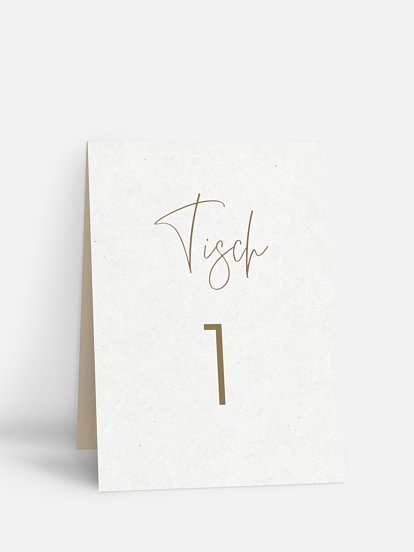 Tischnummer Symbols of Love