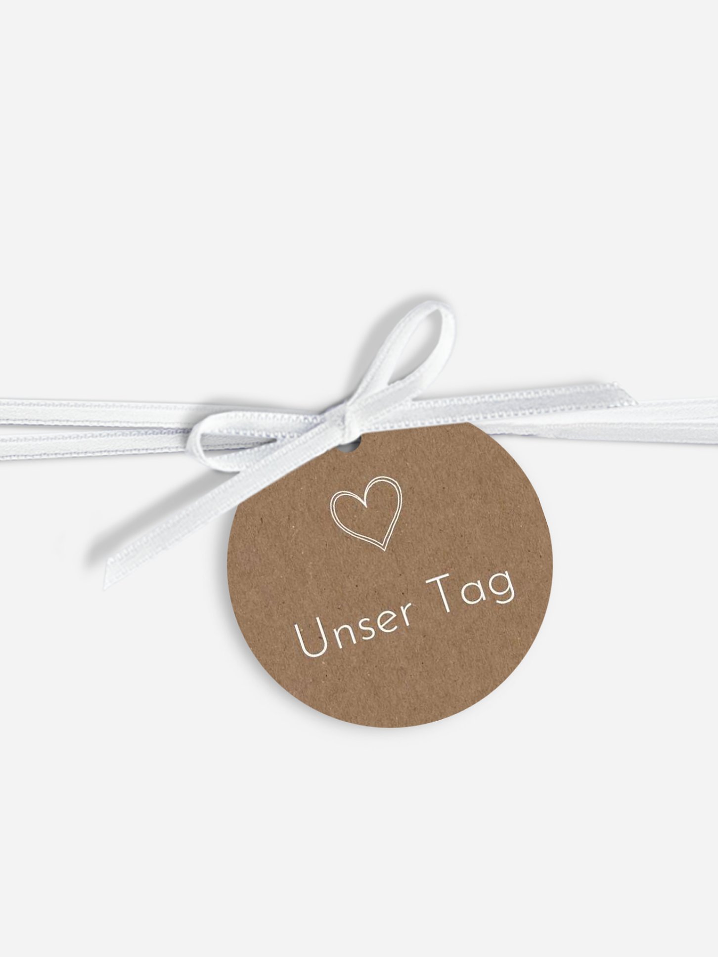 Anhänger mit Band zur Hochzeit Symbols of Love