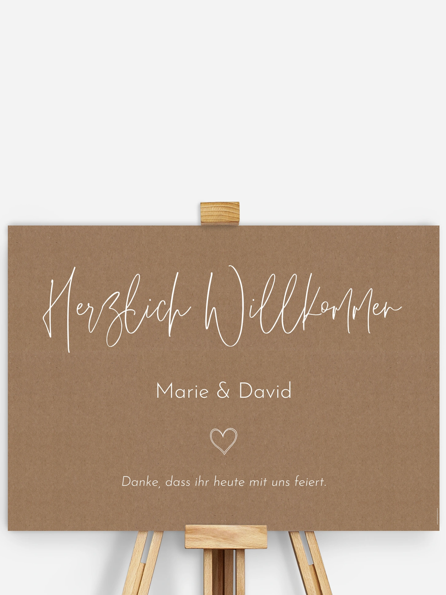 Willkommensschild Symbols of Love