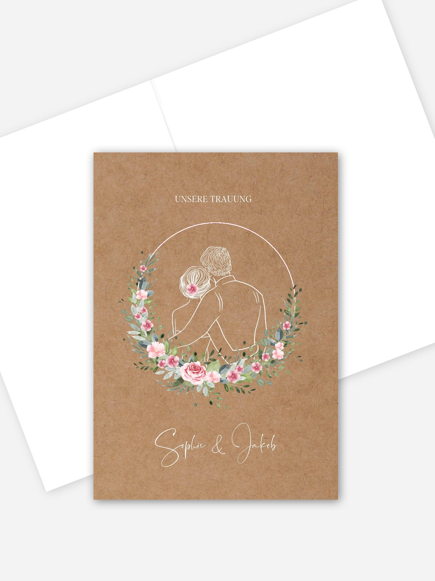 Kirchenheft Hochzeit Love Hoop