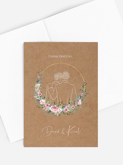 Kirchenheft Hochzeit Love Hoop