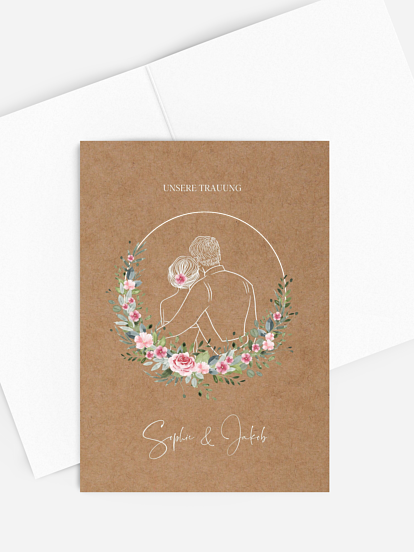 Kirchenheft Hochzeit Love Hoop