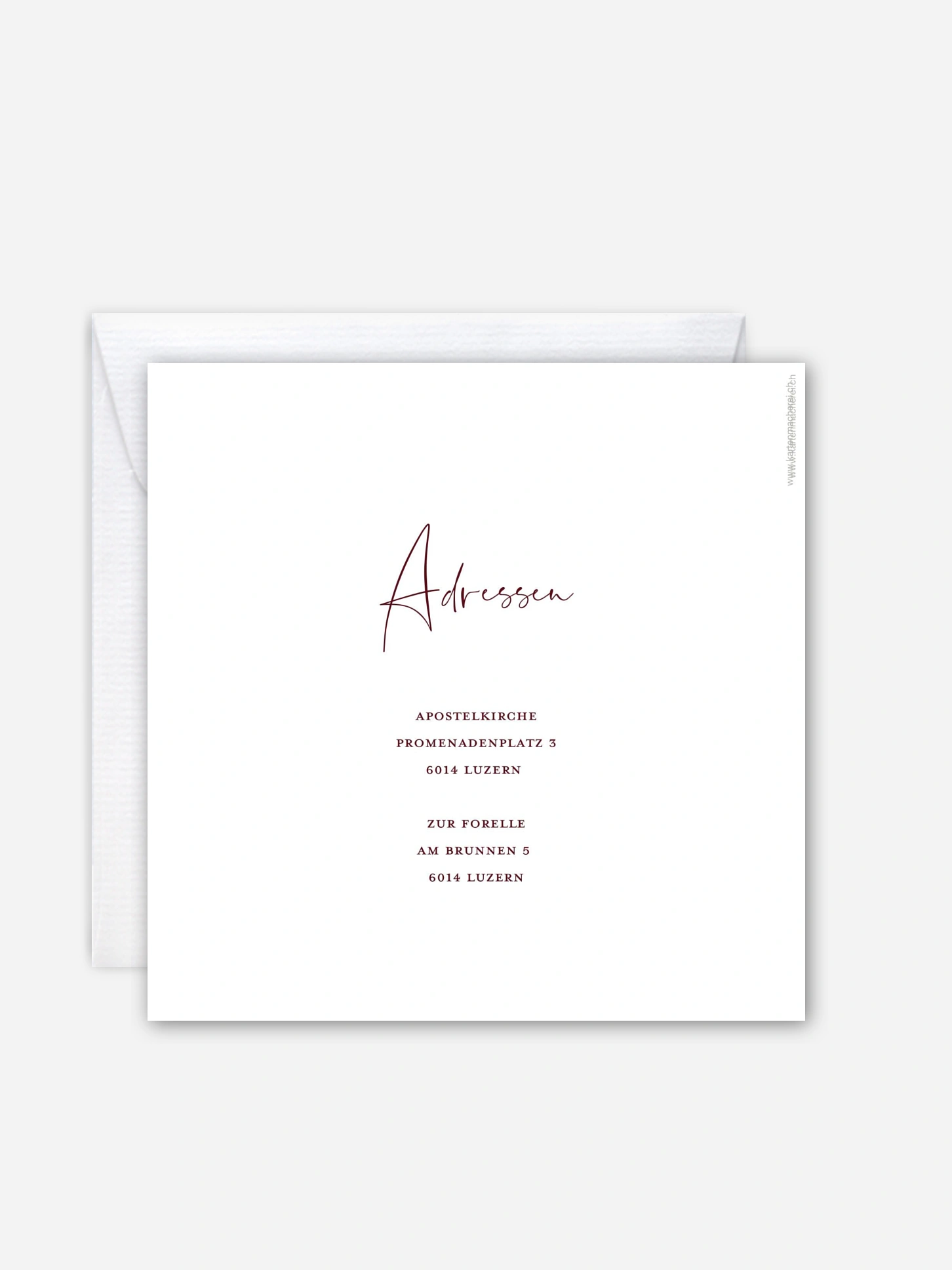 Hochzeitseinladung Bohemian Rose