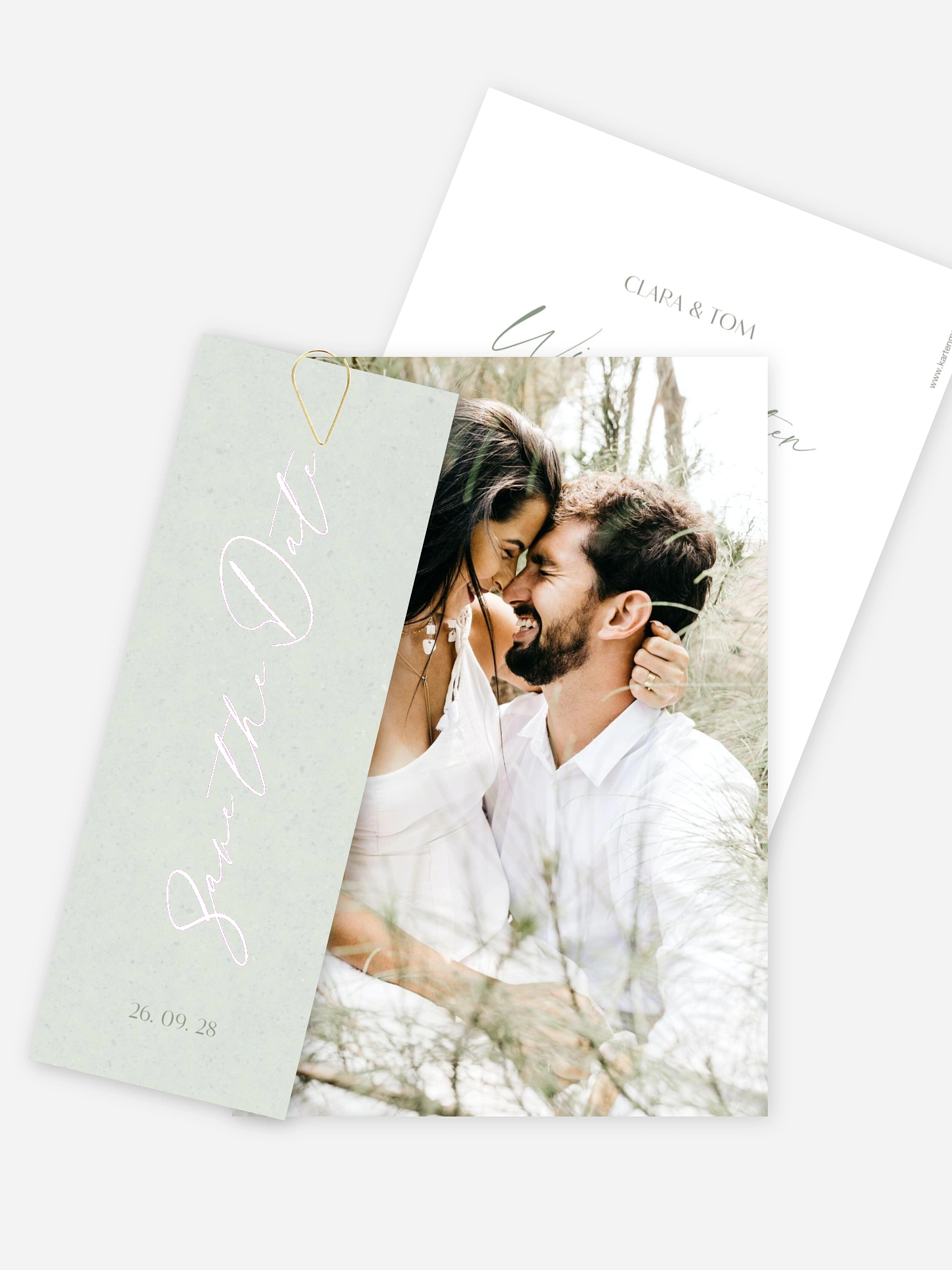 Save-the-Date Karte Simple Classic