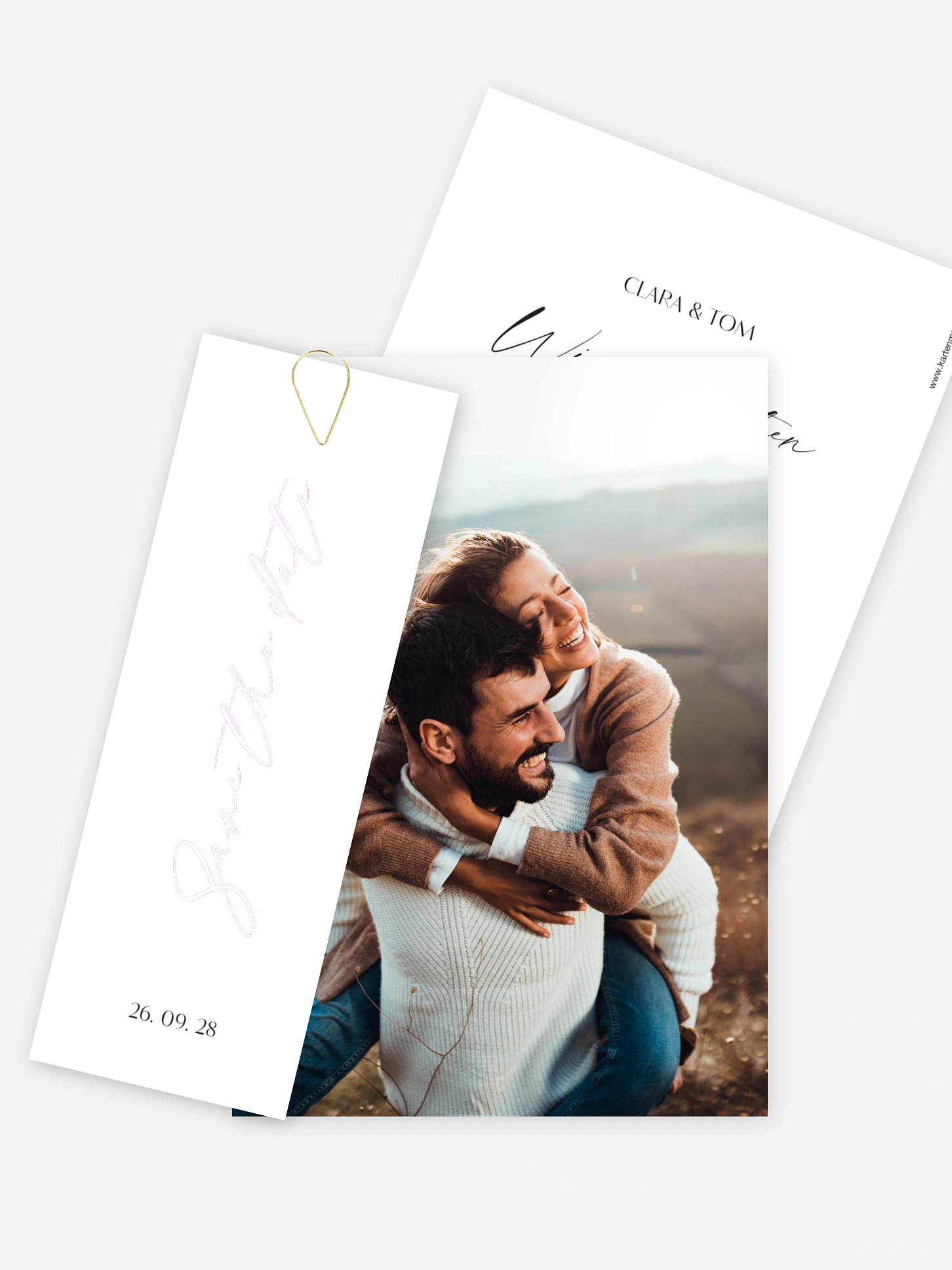 Save-the-Date Karte Simple Classic