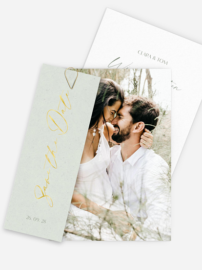 Save-the-Date Karte Simple Classic