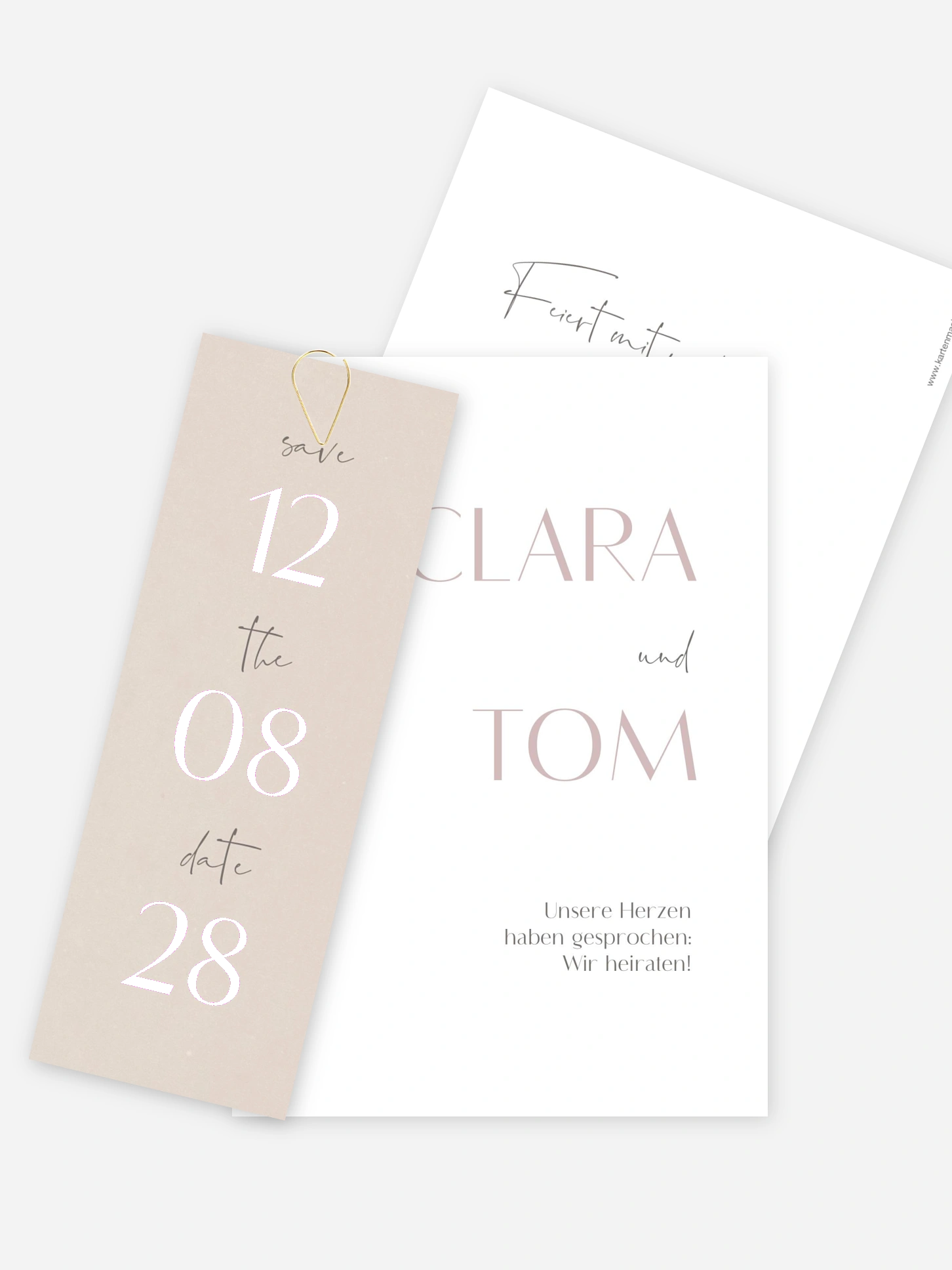 Save-the-Date Karte Forever Date