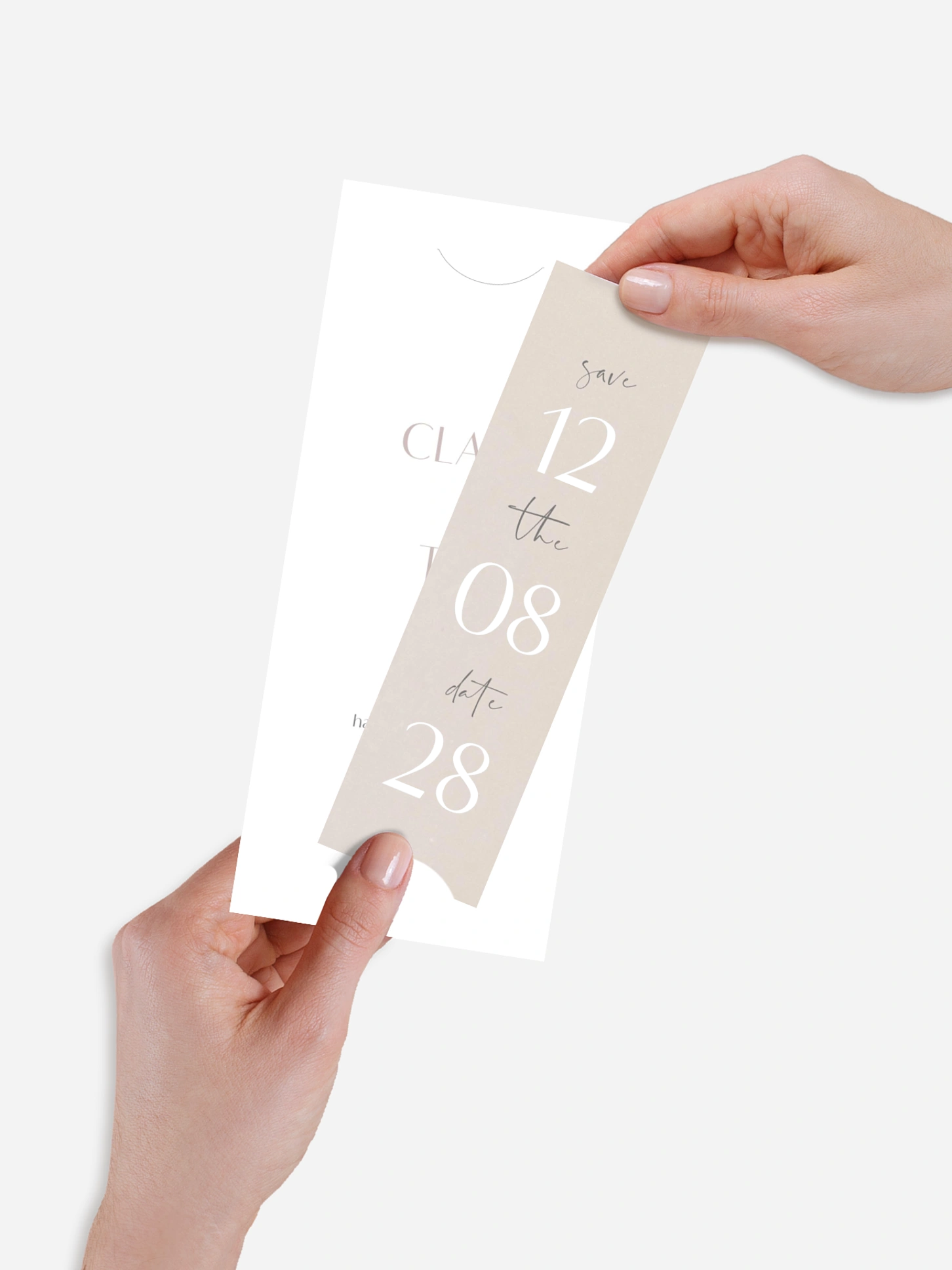 Save-the-Date Karte Forever Date