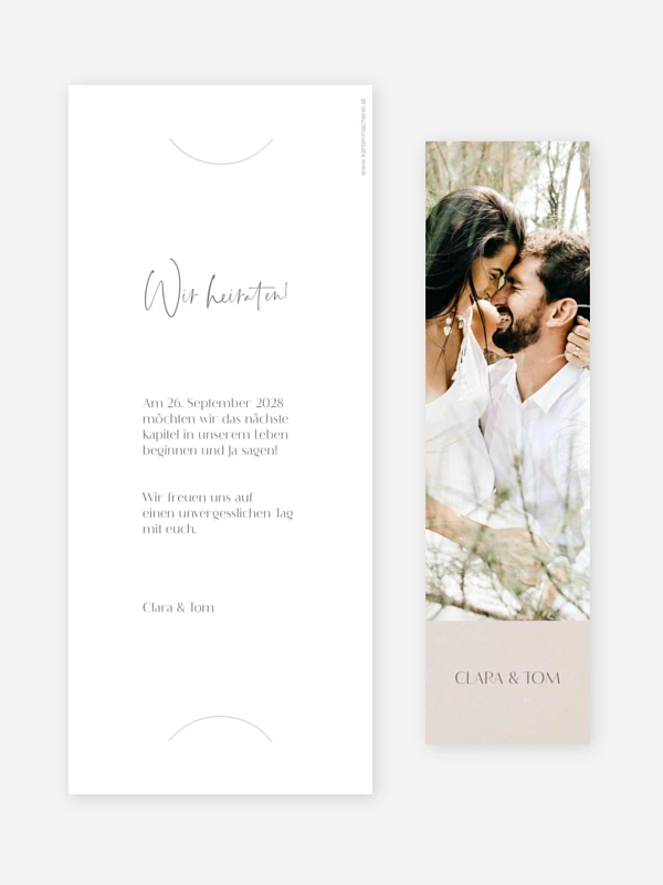 Save-the-Date Karte Forever Date