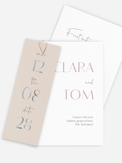 Save-the-Date Karte Forever Date