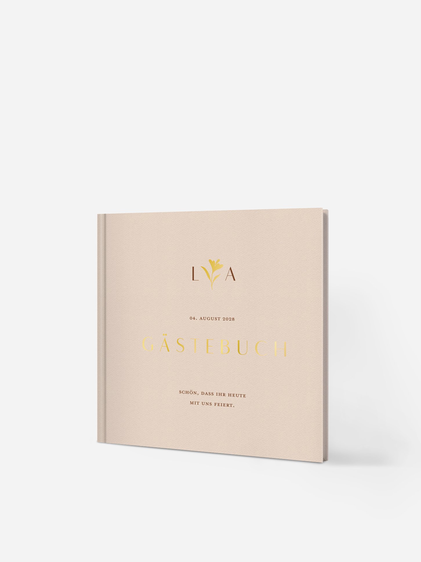 Gästebuch Monogram muse
