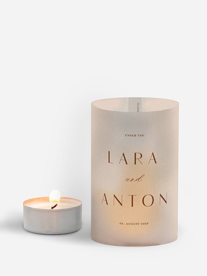 Windlichter Monogram muse