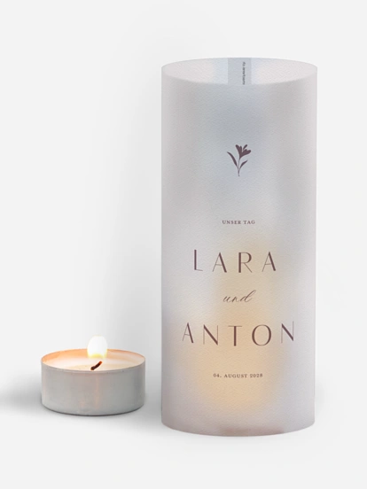 Windlichter Monogram muse