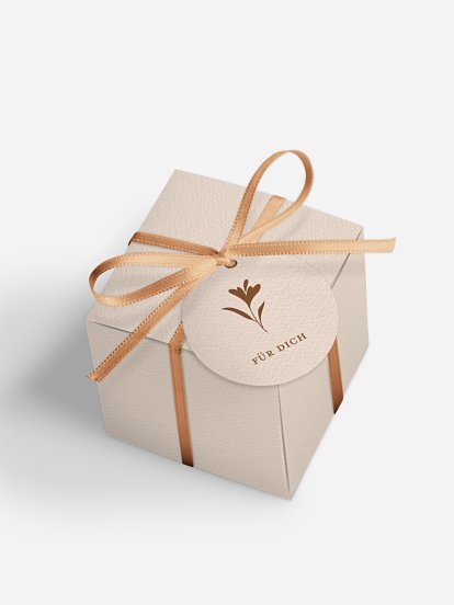 Gastgeschenkbox Monogram muse