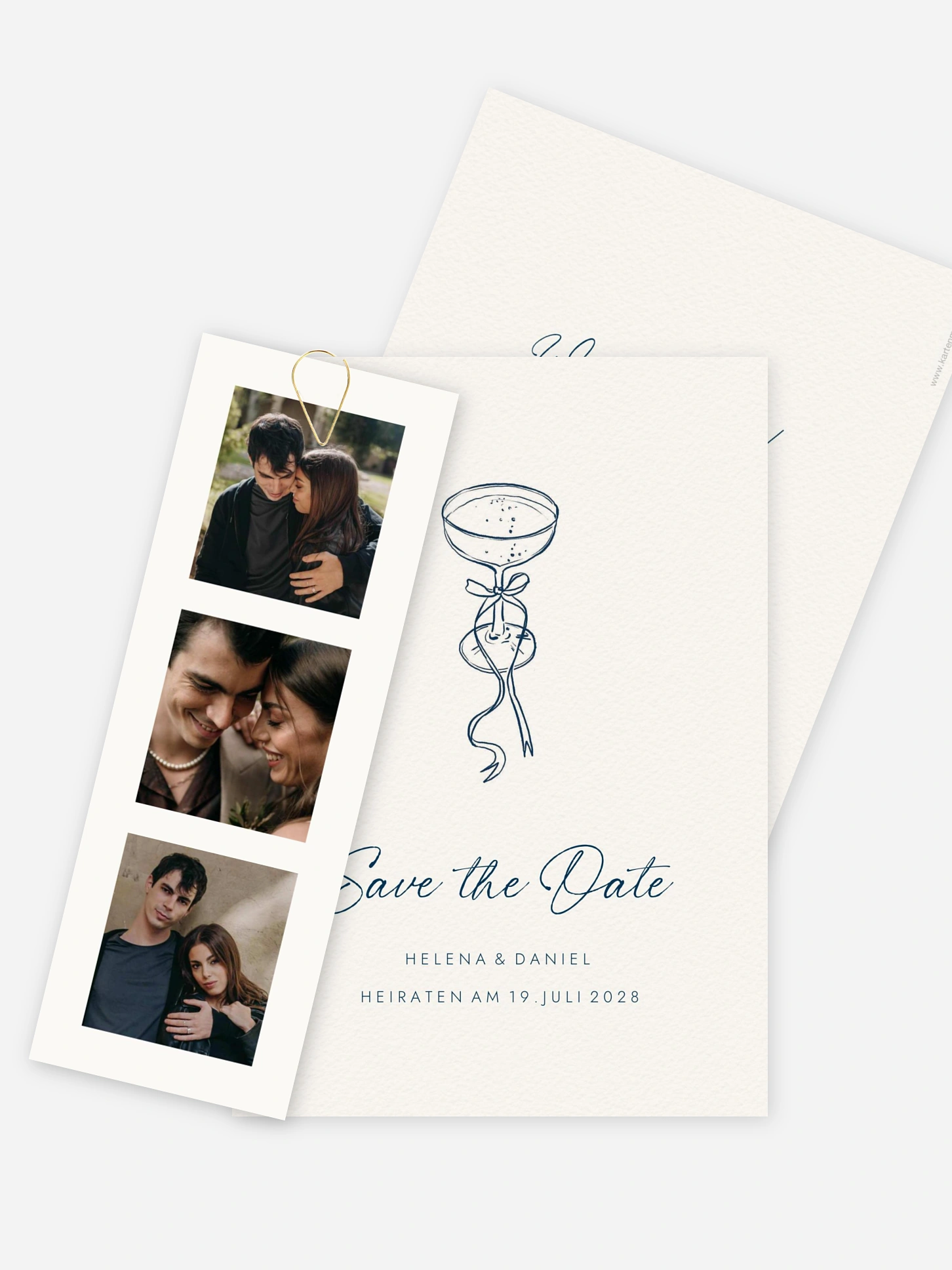 Save-the-Date Karte Mediterran