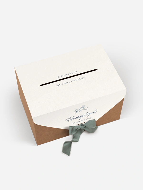 Kartenbox Hochzeit Mediterran