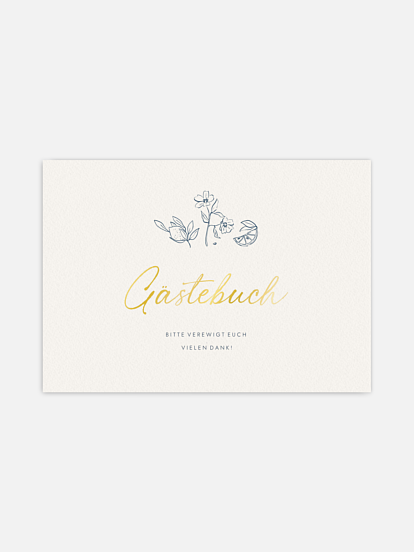 Gästebuch Poster Mediterran