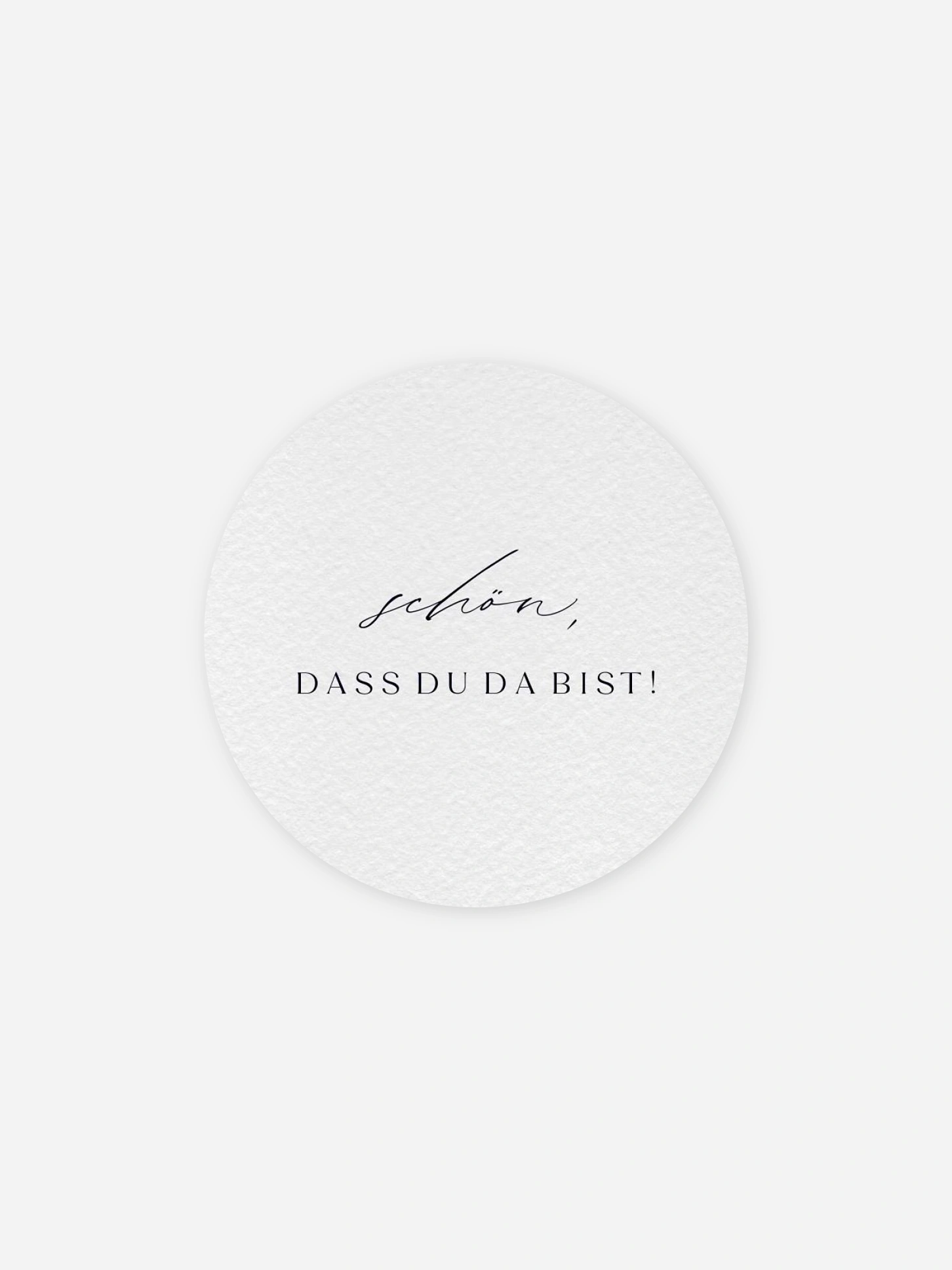 Geschenkaufkleber Hochzeit Minimal Aesthetic