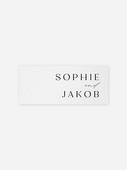 Geschenkaufkleber Hochzeit Minimal Aesthetic
