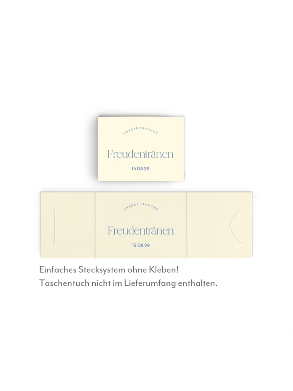 Freudentränen-Taschentücher Shades of joy
