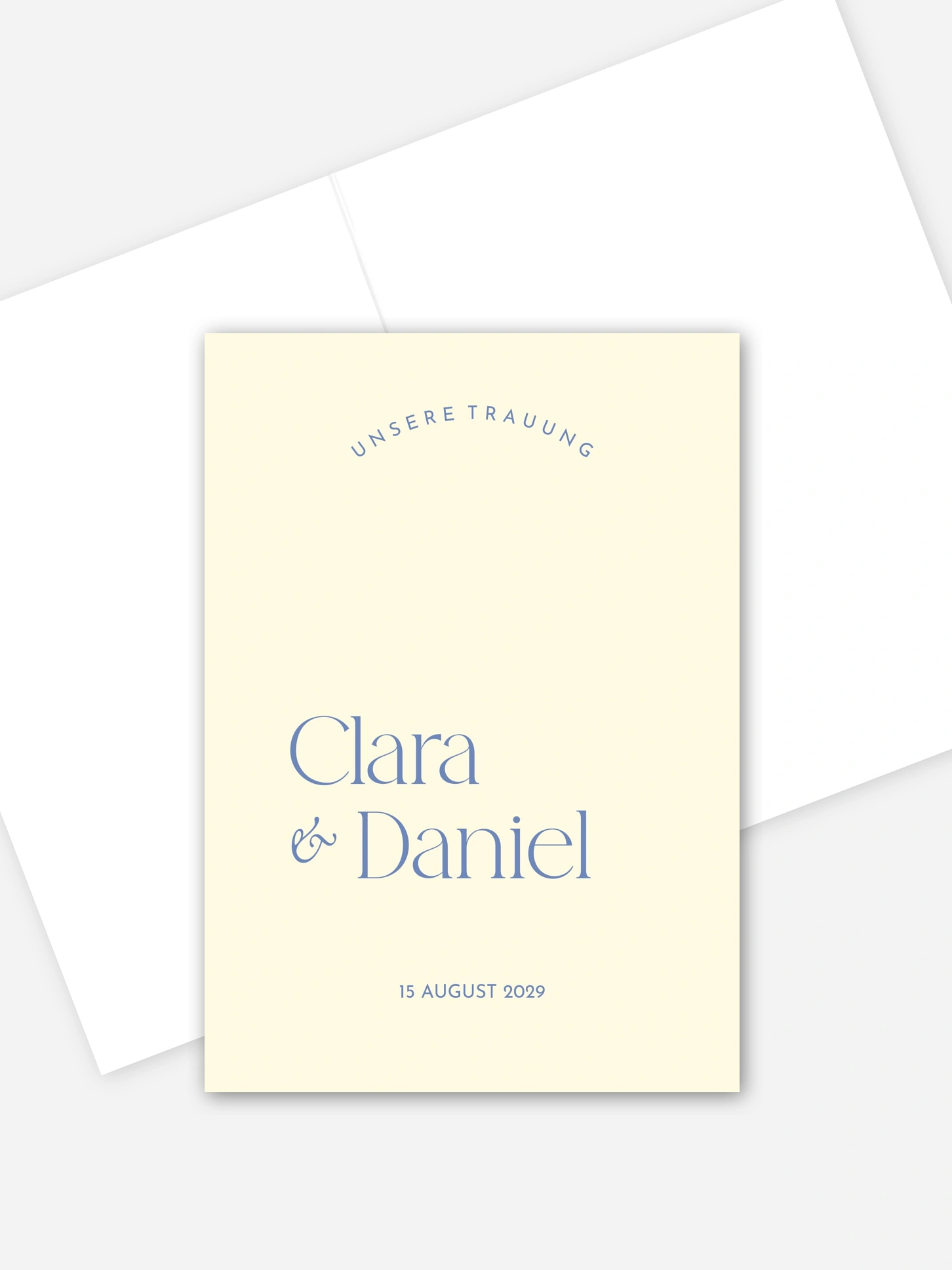 Kirchenheft Hochzeit Shades of joy