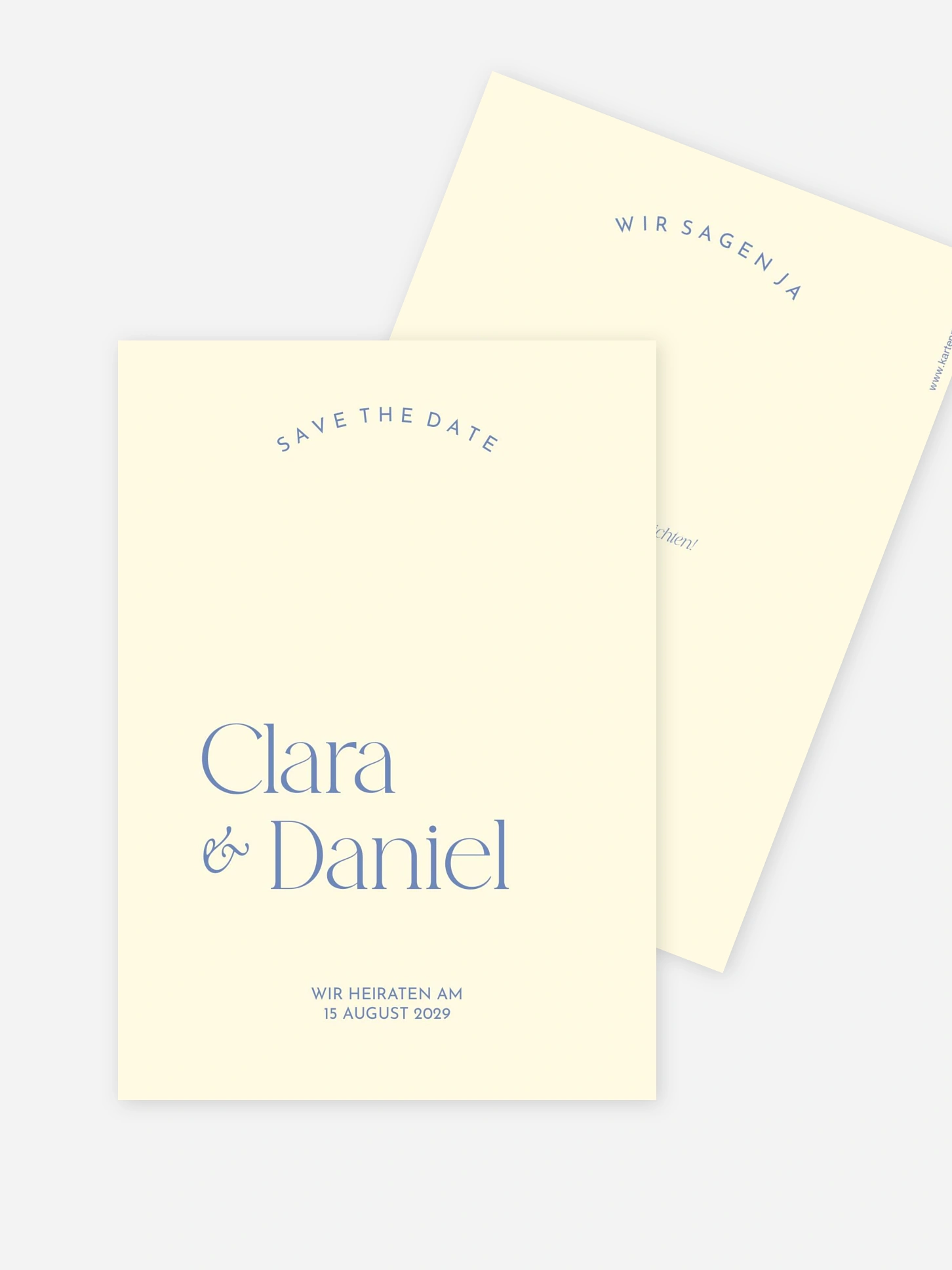 Save-the-Date Karte Shades of joy