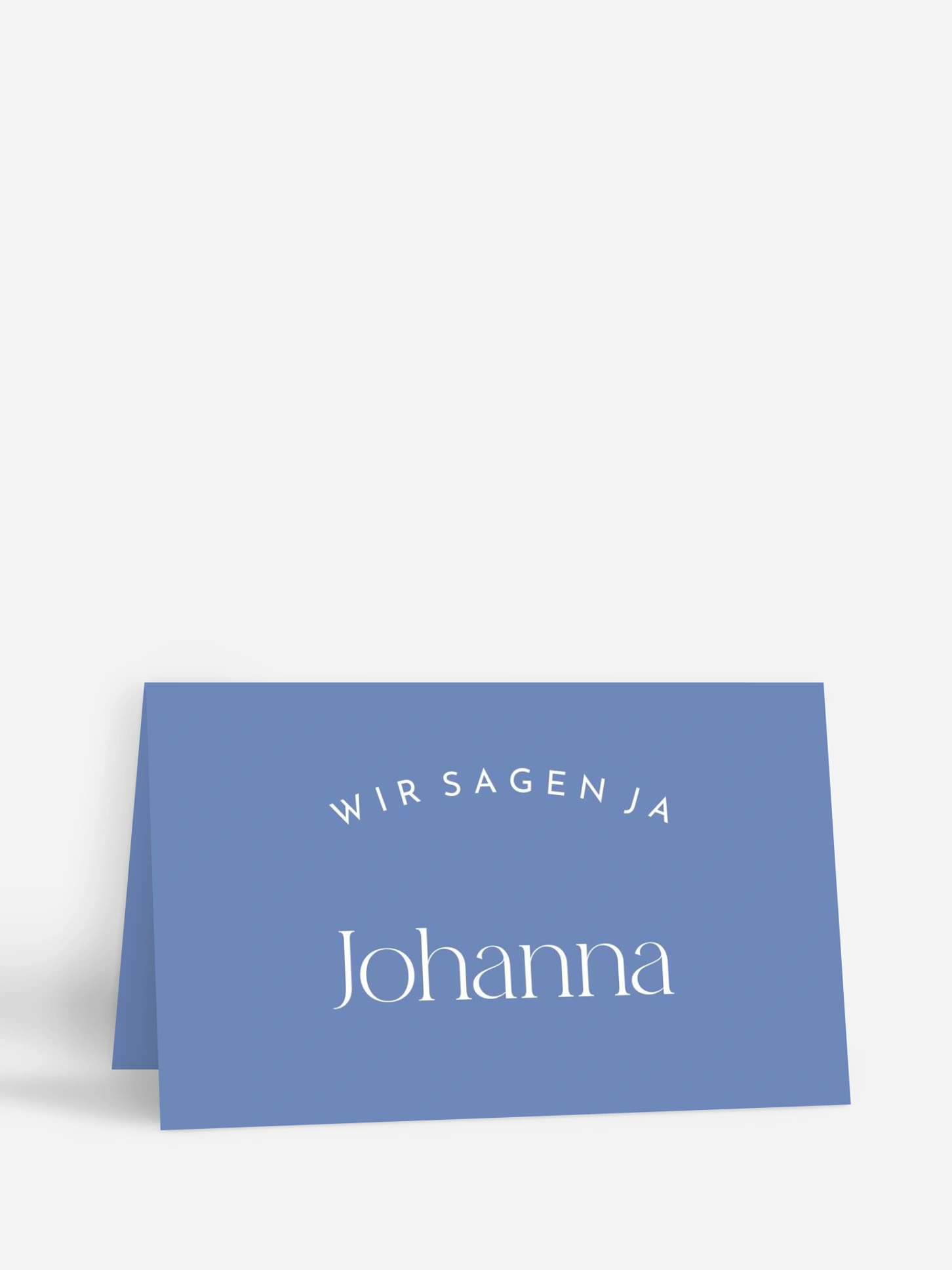 Tischkarte Hochzeit Shades of joy