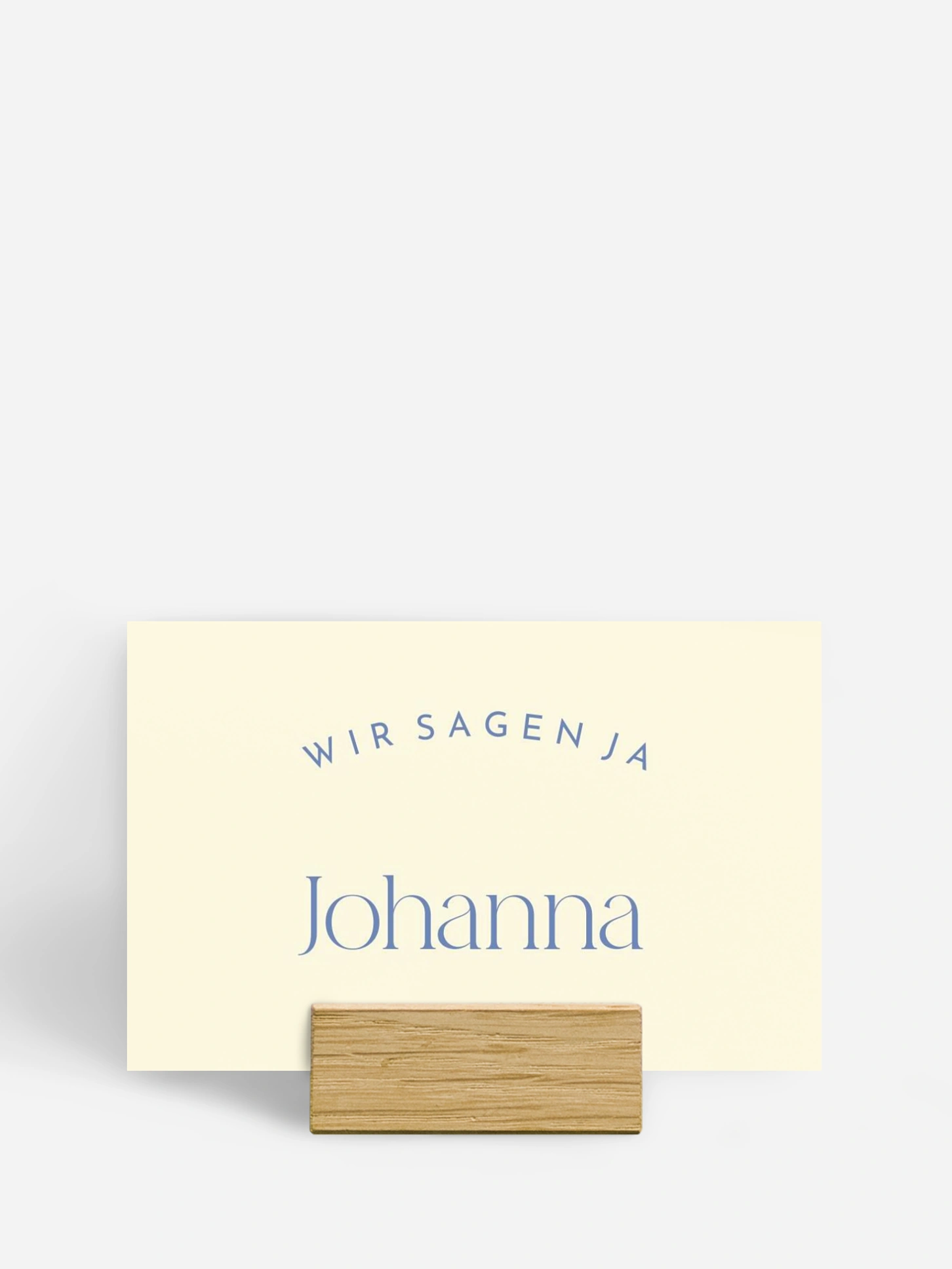 Tischkarte Hochzeit Shades of joy