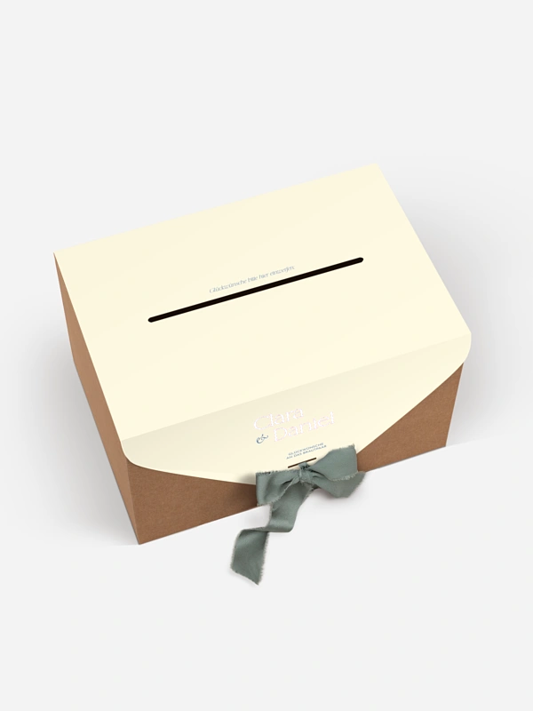 Kartenbox Hochzeit Shades of joy