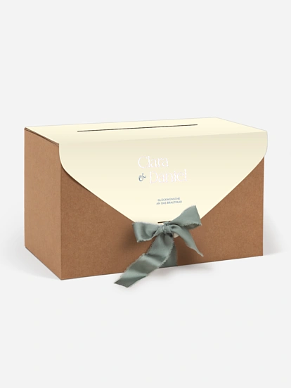 Kartenbox Hochzeit Shades of joy
